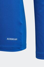 adidas Bright Blue Team Base T-Shirt - Image 5 of 5