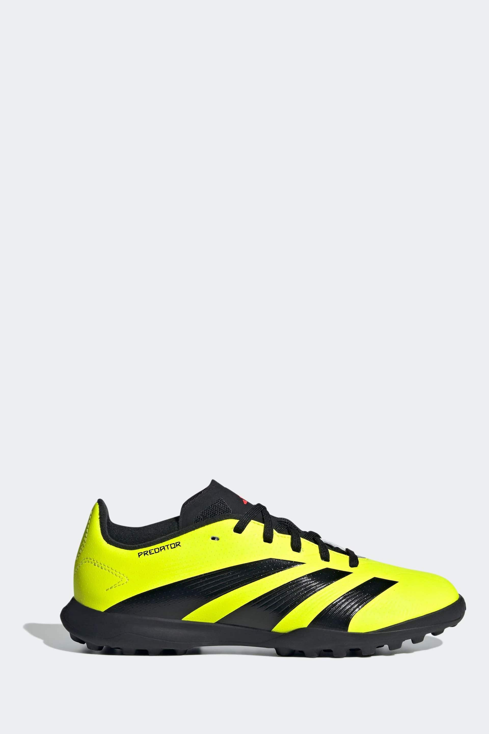 adidas Yellow Predator 24 League Turf Boots - Image 1 of 20