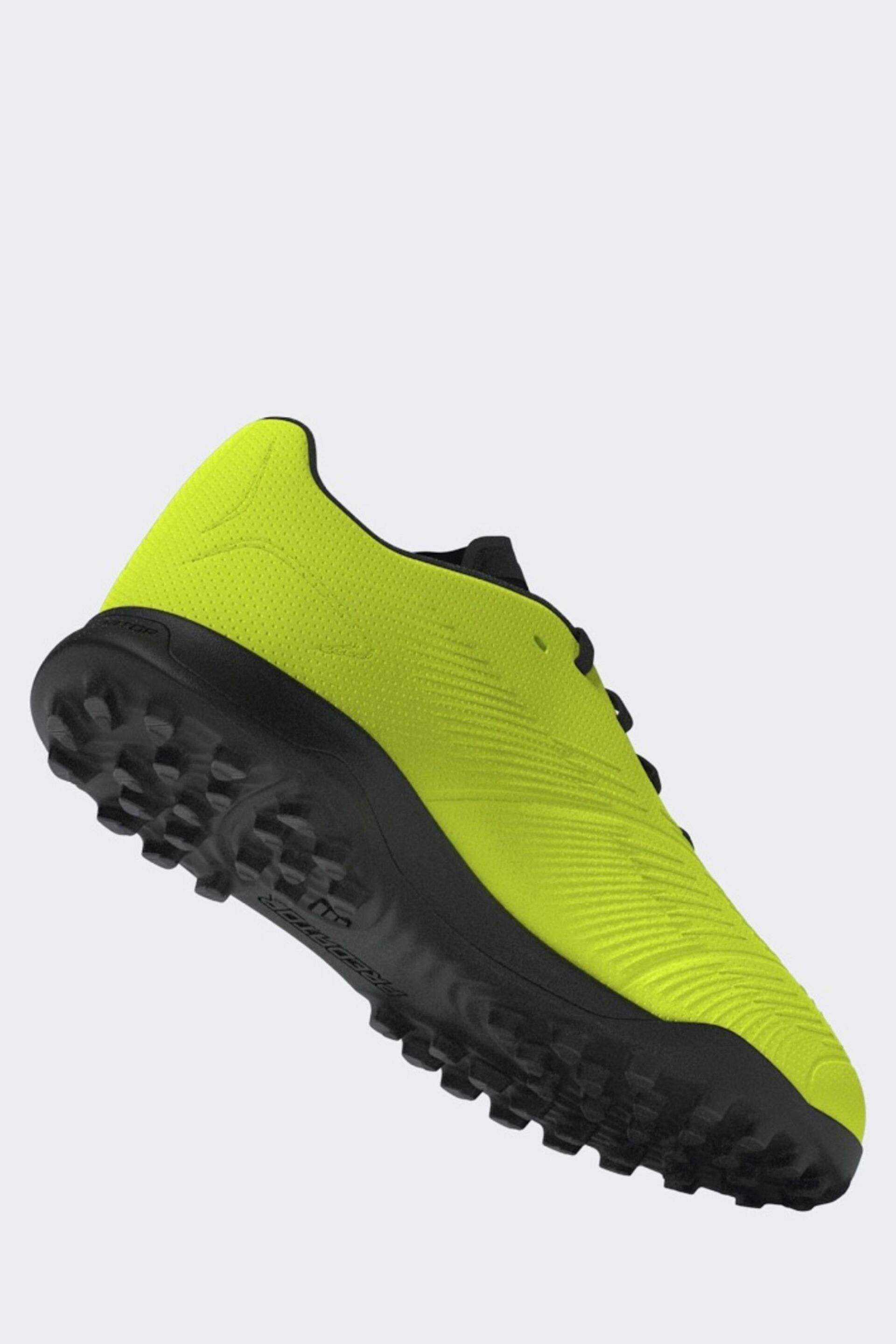adidas Yellow Predator 24 League Turf Boots - Image 11 of 20
