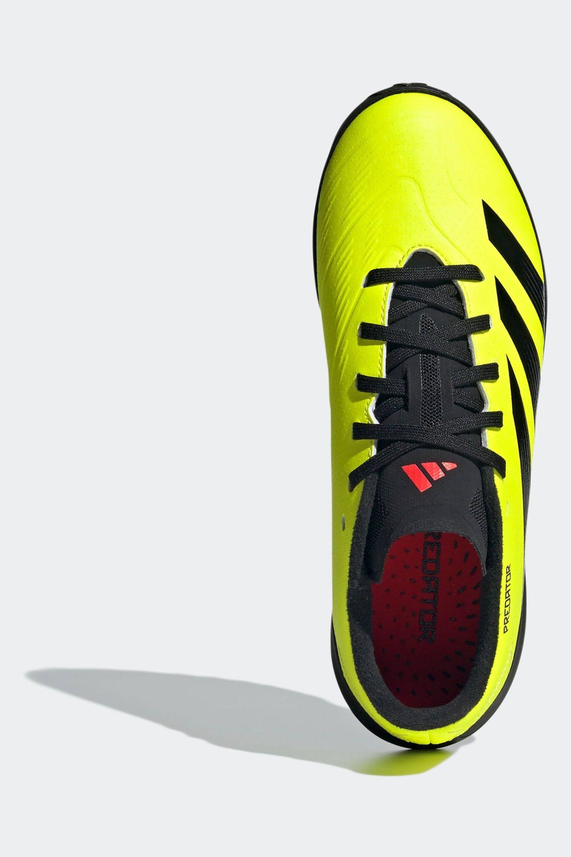 adidas Yellow Predator 24 League Turf Boots - Image 15 of 20