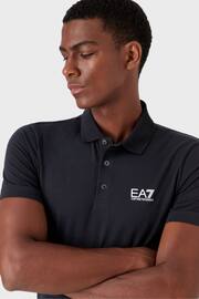 Emporio Armani EA7 Core ID Stretch Cotton Polo Shirt - Image 3 of 6