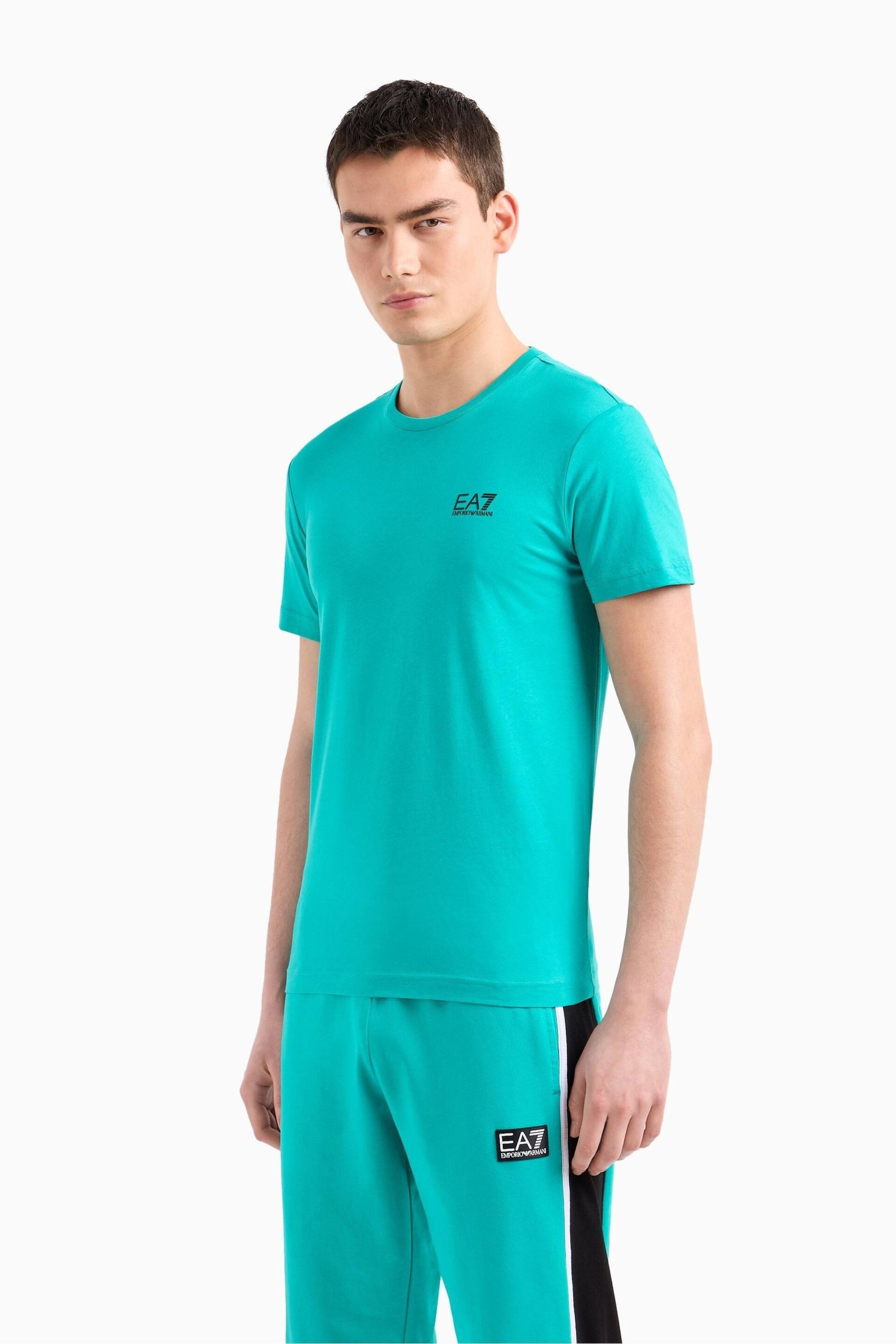 Emporio Armani EA7 Logo T-Shirt - Image 1 of 6