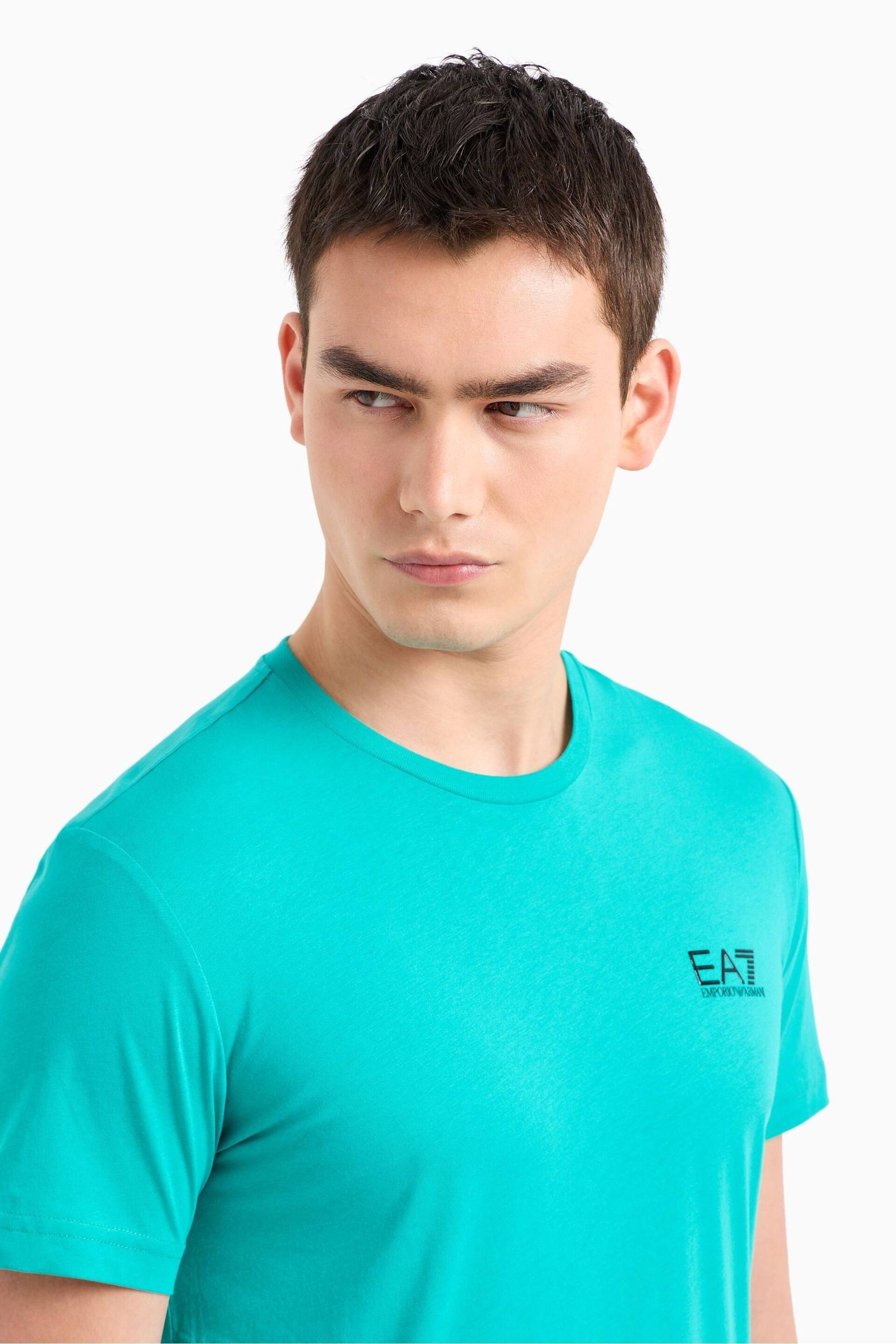 Emporio Armani EA7 Logo T-Shirt - Image 3 of 6