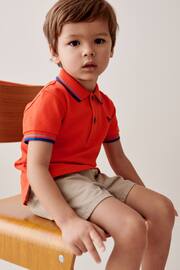 Red Short Sleeve Polo Shirt (3mths-7yrs) - Image 2 of 6