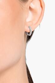 Swarovski Silver Vittore Mini Hoop Earrings - Image 1 of 4