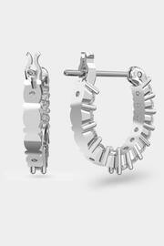 Swarovski Silver Vittore Mini Hoop Earrings - Image 3 of 4