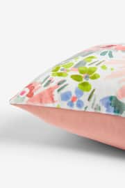 Pink Bright Spring Floral 50 x 50cm Cushion - Image 5 of 5
