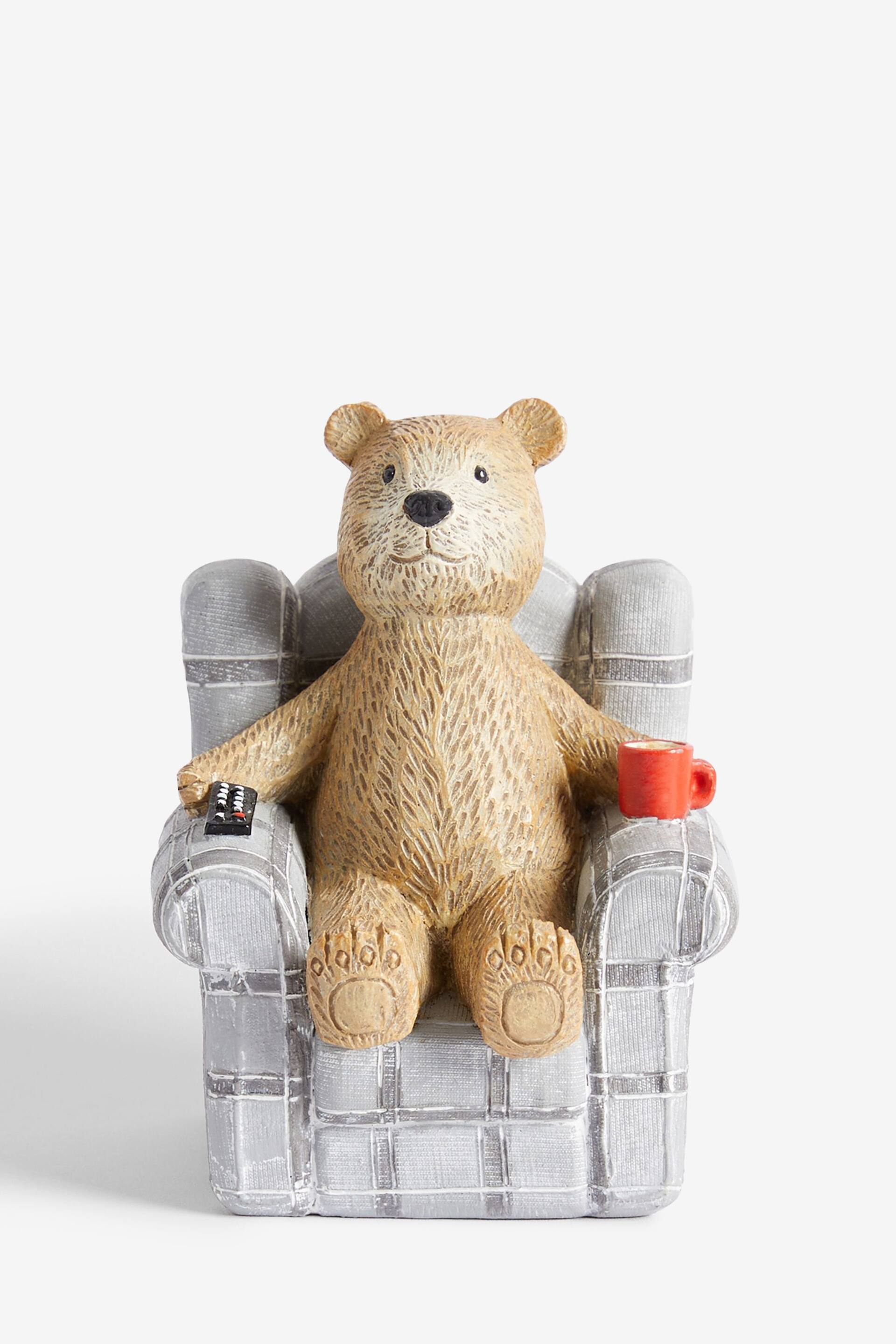 Natural Fathers Day Bertie the Bear Ornament - Image 2 of 3