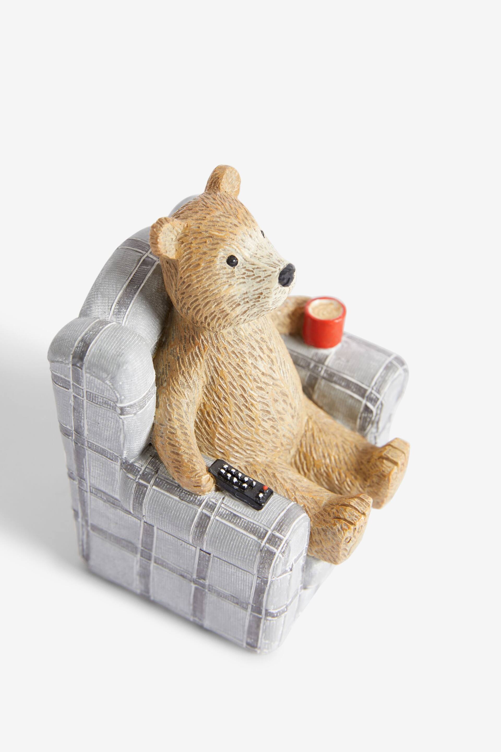 Natural Fathers Day Bertie the Bear Ornament - Image 3 of 3