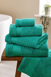 Green Bright Egyptian Cotton Towel - Image 1 of 4