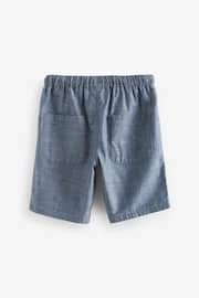Blue Tones/White 4 Pack Pull-On Shorts (3-16yrs) - Image 2 of 3