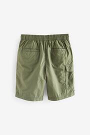 Khaki Green Dragon Embrodiary Pull On Shorts (3-16yrs) - Image 2 of 3