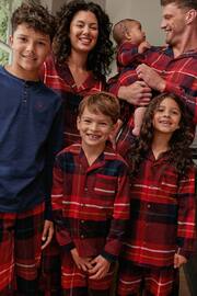Red Check Matching Family Pet Christmas Cotton Pyjamas - Image 2 of 8