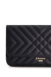 Dune London Black Chrome Edorchie Quilted Shoulder Bag - Image 7 of 7