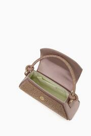 Dune London Gold Brynleys Embellished Top Handle Bag - Image 5 of 7