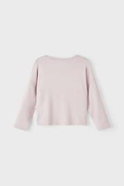 Name It Pink Long Sleeve Round Neck Jumper - Image 2 of 3