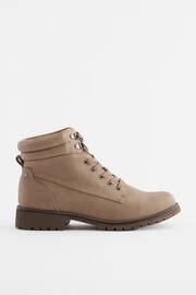 Neutral Extra Wide Fit Forever Comfort® Casual Lace-Up Boots - Image 2 of 6