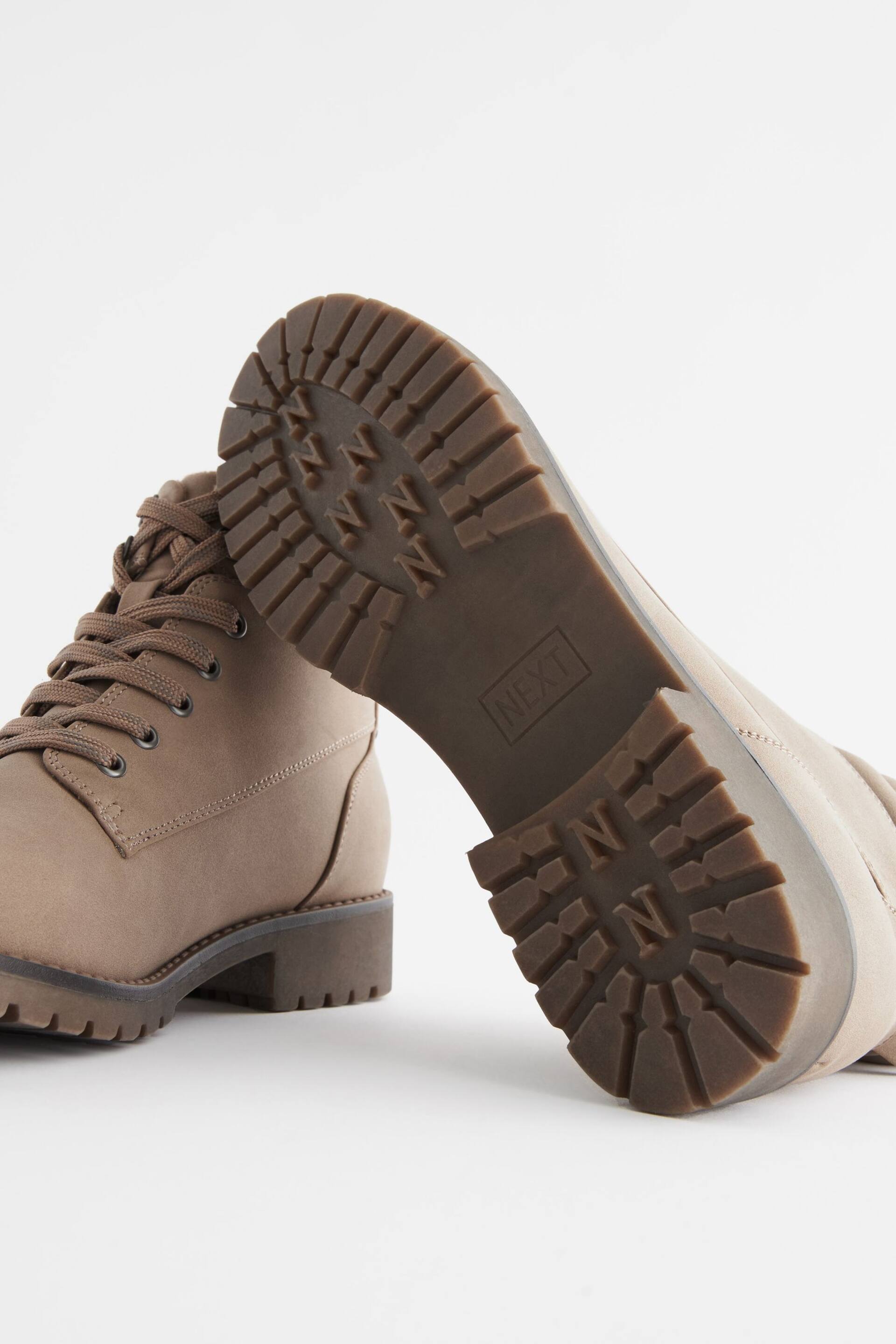 Neutral Extra Wide Fit Forever Comfort® Casual Lace-Up Boots - Image 5 of 6