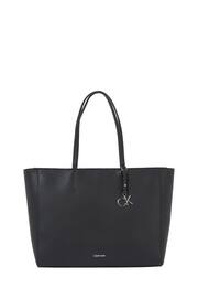 Calvin Klein Black Medium Shopper Bag - Image 2 of 4