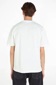 Calvin Klein White Slim Fit Logo Comfort T-Shirt - Image 2 of 6