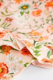 Peach Pink Baby Floral Sleepsuit 3 Pack (0mths-2yrs) - Image 12 of 14