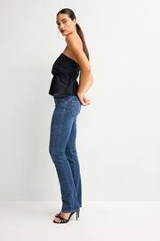 Mid Blue Wash Slim Lift And Shape Bootcut Jeans - Image 2 of 7