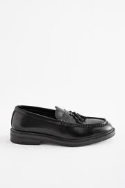 Black Chunky Tassel Loafers - Image 1 of 6