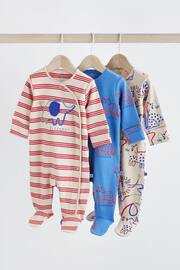 Red Character Baby Sleepsuits 3 Pack (0-2yrs) - Image 1 of 10