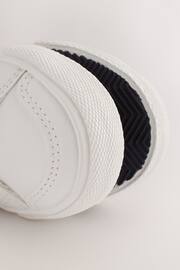White Standard Fit (F) Two Strap Touch Fastening Trainers - Image 5 of 7