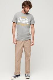 Superdry Grey Vl Duo T-Shirt - Image 2 of 7