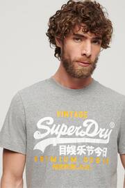 Superdry Grey Vl Duo T-Shirt - Image 4 of 7
