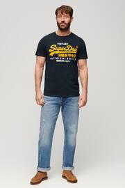 Superdry Blue Vl Duo T-Shirt - Image 2 of 7