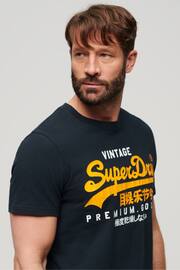 Superdry Blue Vl Duo T-Shirt - Image 3 of 7