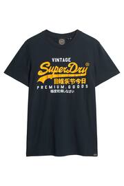 Superdry Blue Vl Duo T-Shirt - Image 5 of 7