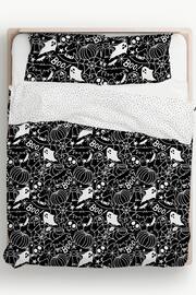Copenhagen Home Black Death Doodle Duvet Cover & Pillowcase Set - Image 3 of 3