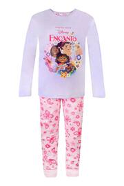 Brand Threads Pink Cotton Pyjama Ages 3-10 - Image 4 of 4