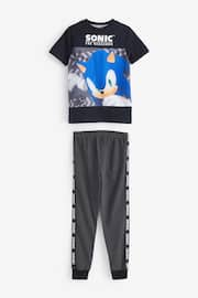 Brand Threads Black LEGO Ninjago Boys Pyjama Set - Image 4 of 5