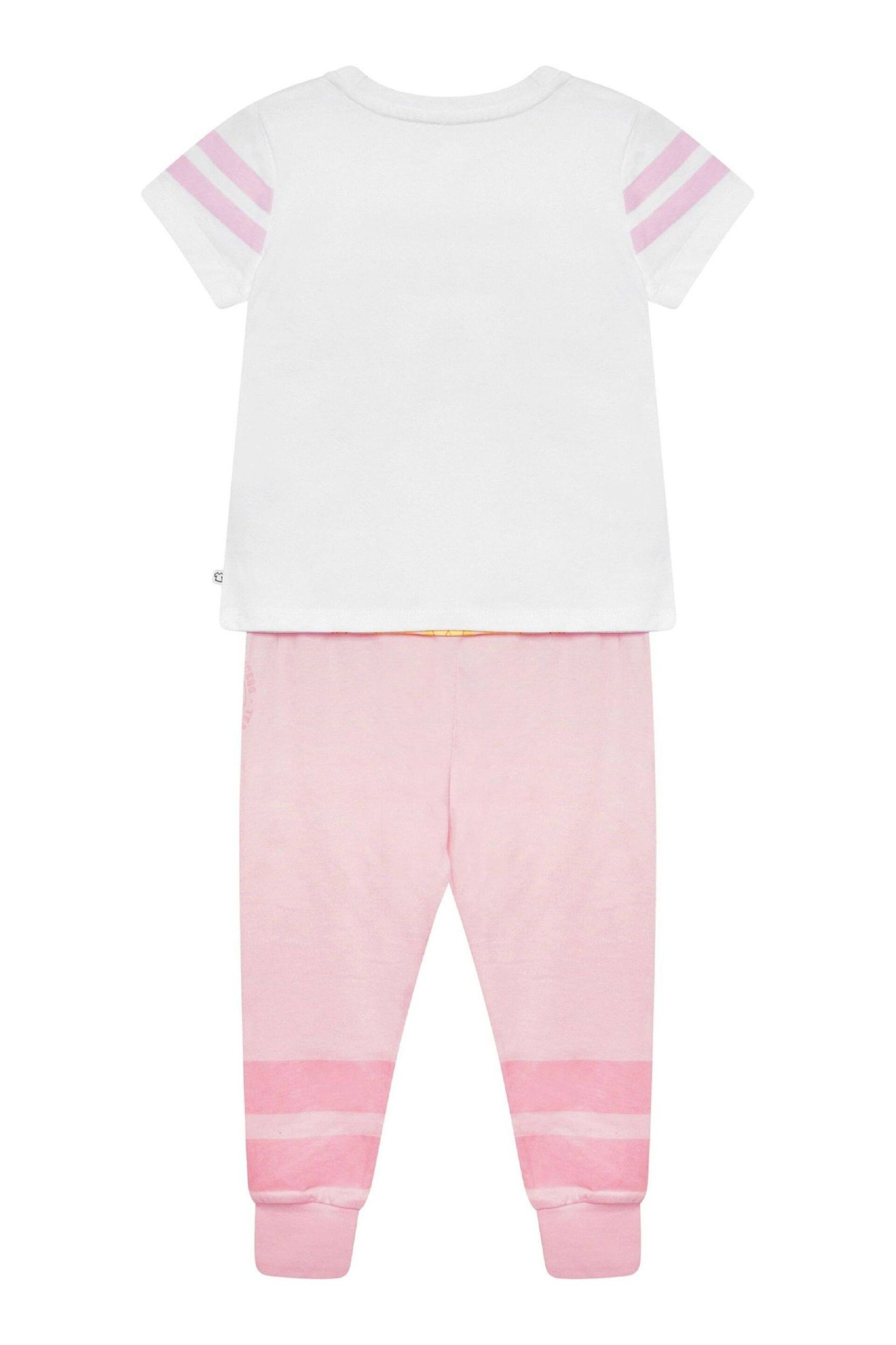 Brand Threads Pink Disney Princces Girls Pyjama Set - Image 5 of 5