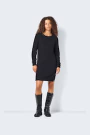 NOISY MAY Black Long Sleeve Jumper Dress - Image 3 of 5