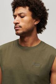 Superdry Green Essential Logo Tank - Image 3 of 6