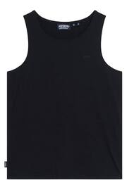 Superdry Black Essential Logo Vest - Image 4 of 5