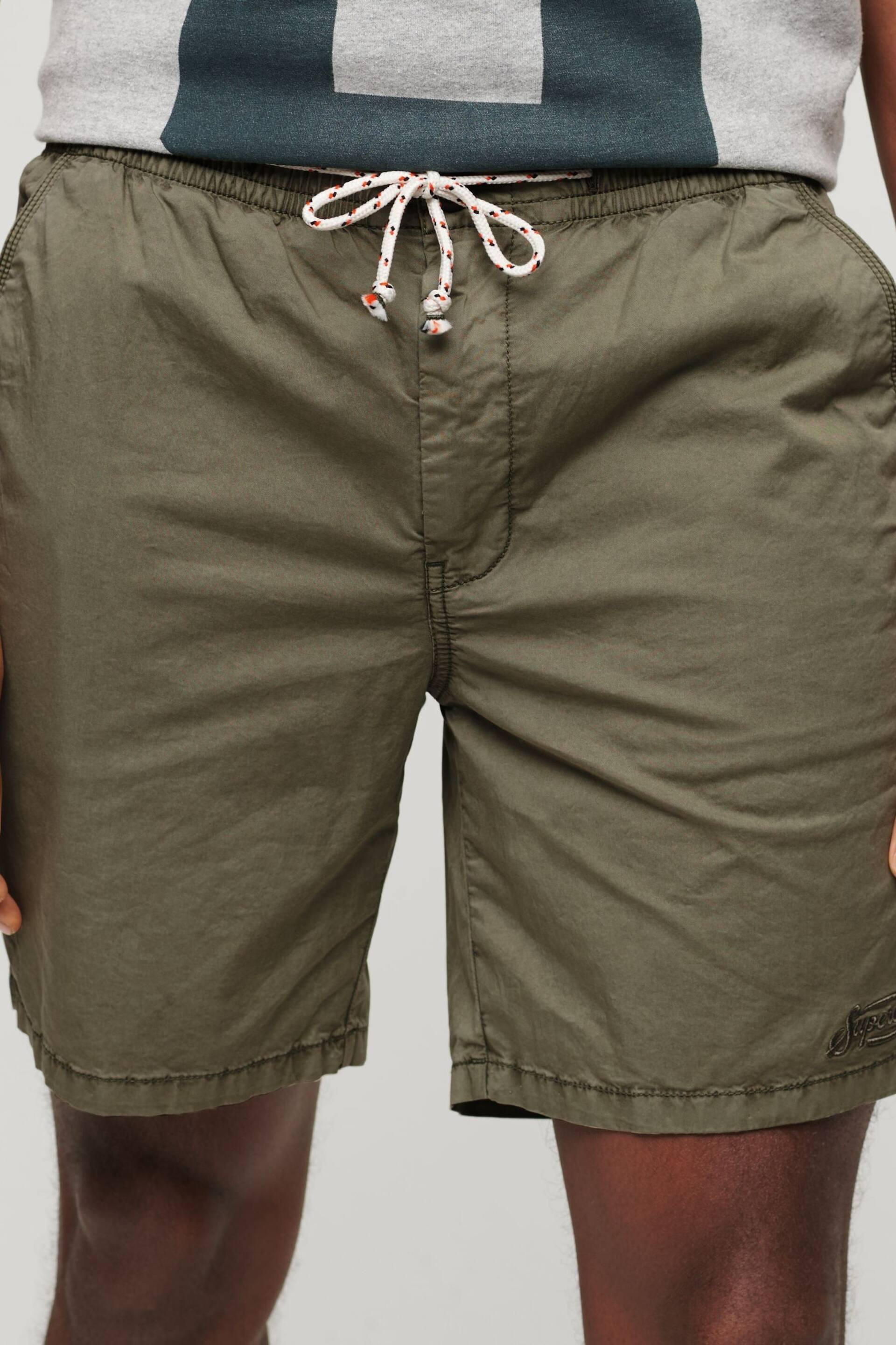 Superdry Green Walk Shorts - Image 2 of 7
