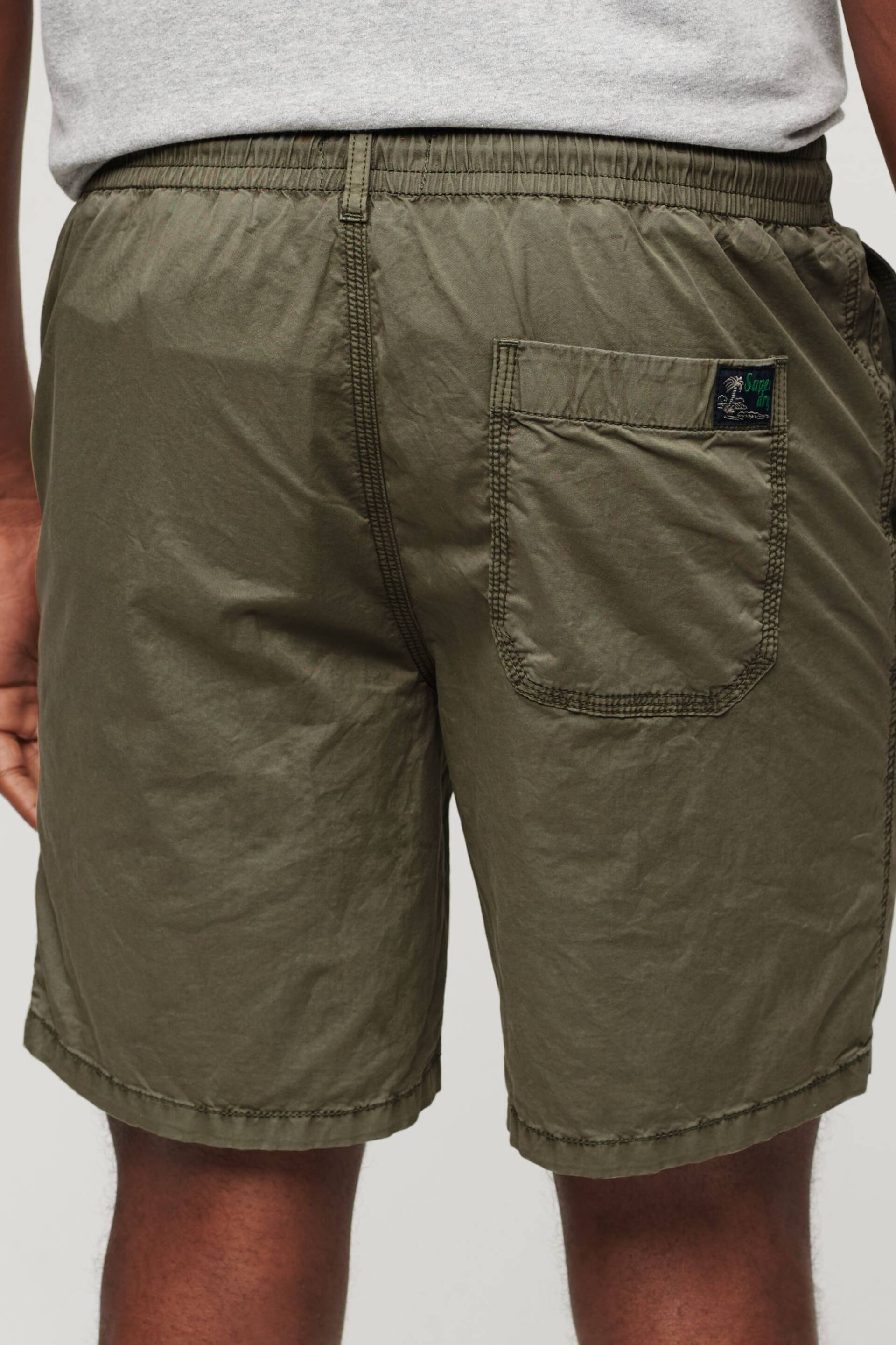 Superdry Green Walk Shorts - Image 3 of 7