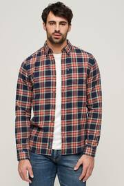 Superdry Blue Vintage Check Shirt - Image 1 of 6