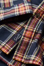 Superdry Blue Vintage Check Shirt - Image 6 of 6