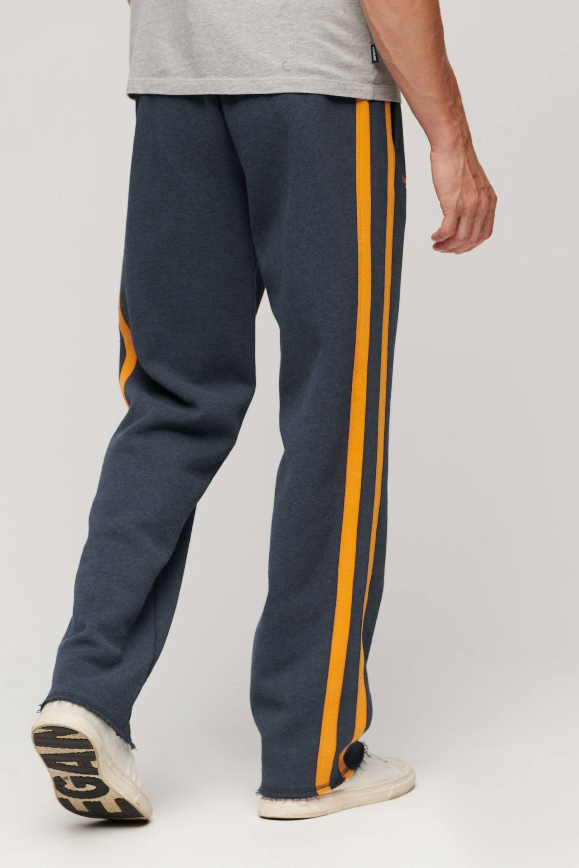 Superdry Blue Essential Straight Joggers - Image 3 of 7
