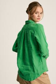 Joules Selene Green 100% Linen Shirt - Image 1 of 6