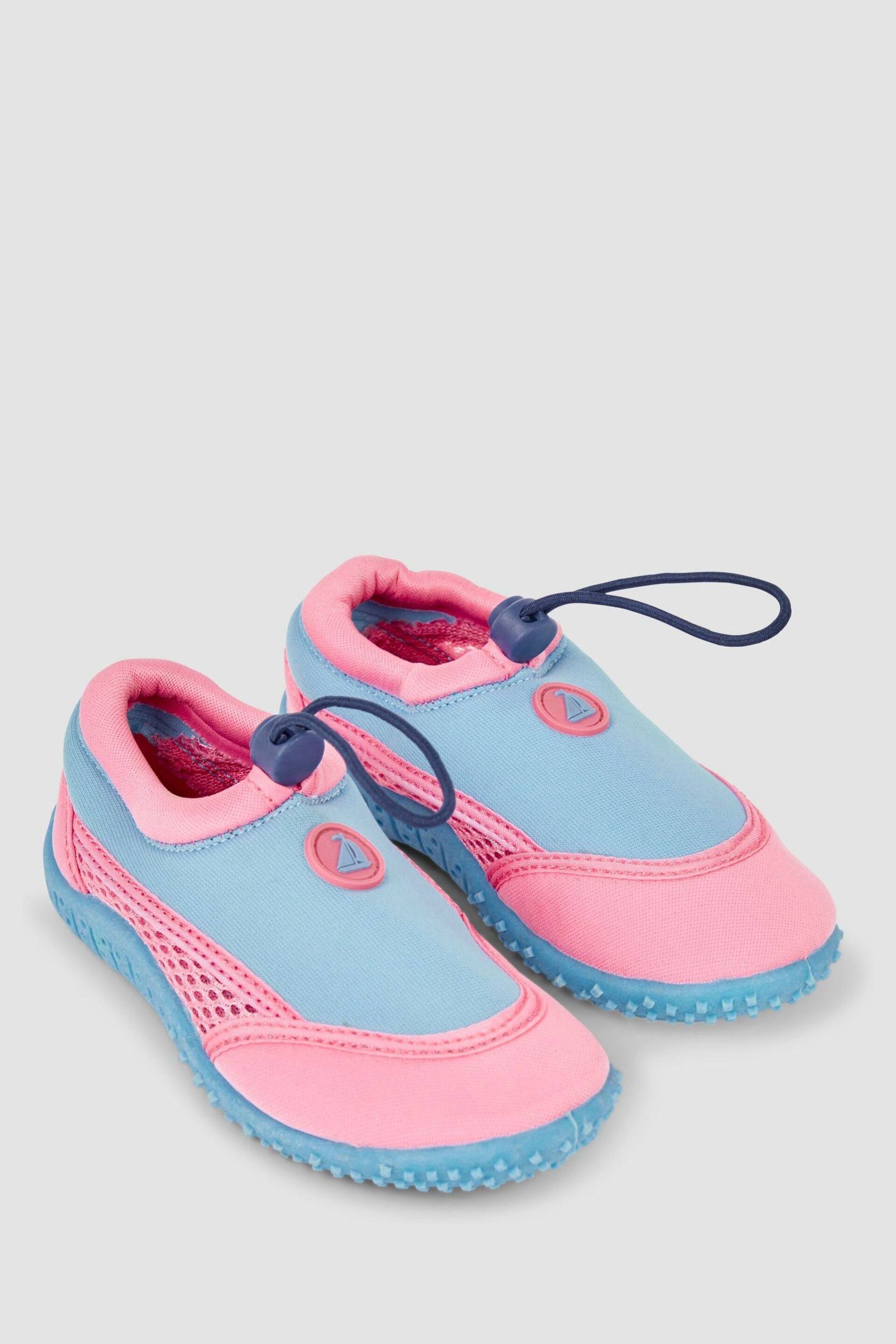 JoJo Maman Bébé Blue Beach & Swim Shoes - Image 1 of 4