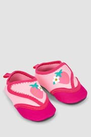 JoJo Maman Bébé Pink Baby Beach And Swim Booties - Image 1 of 4