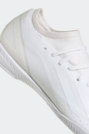 adidas White X Crazyfast.3 Indoor Boots - Image 7 of 8